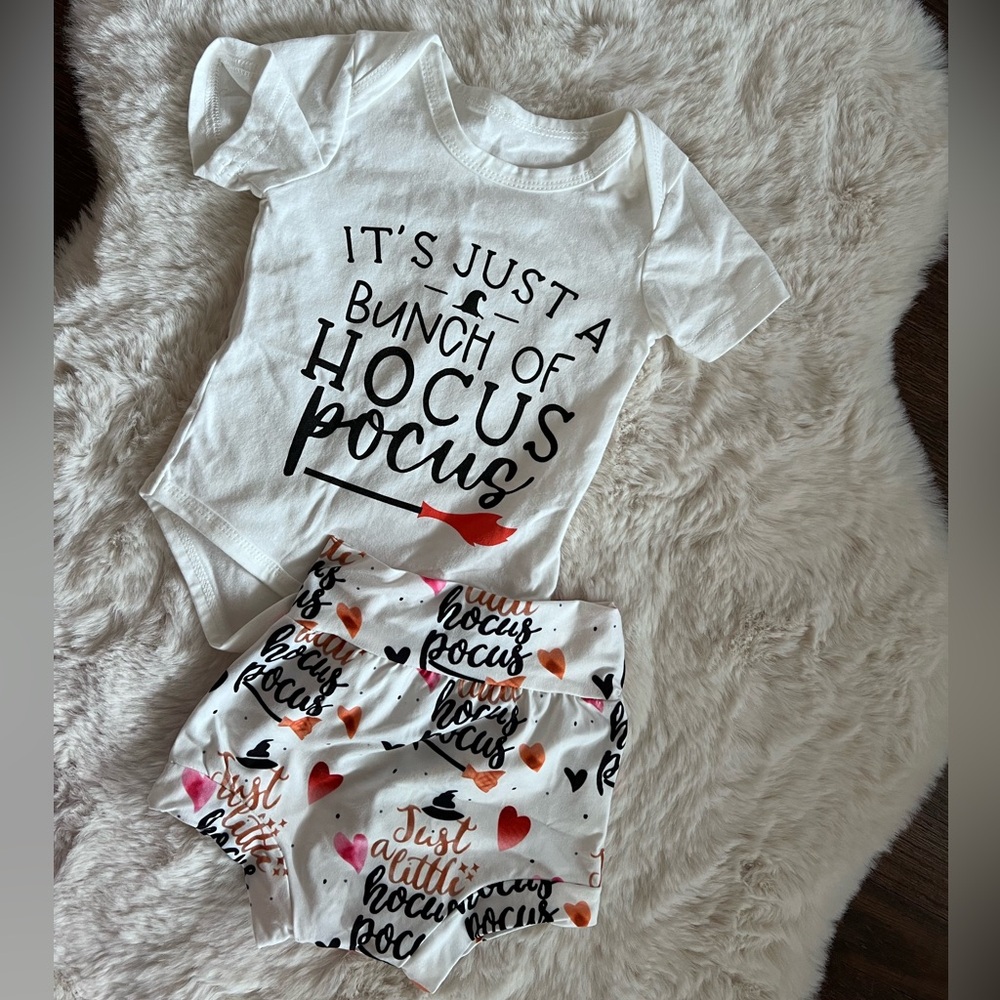 SOLD ❌POST - Baby Girl Hocus Pocus Outfit